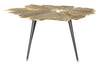 Gingko Coffee Table Antique Brass - Cozy Roots Decor