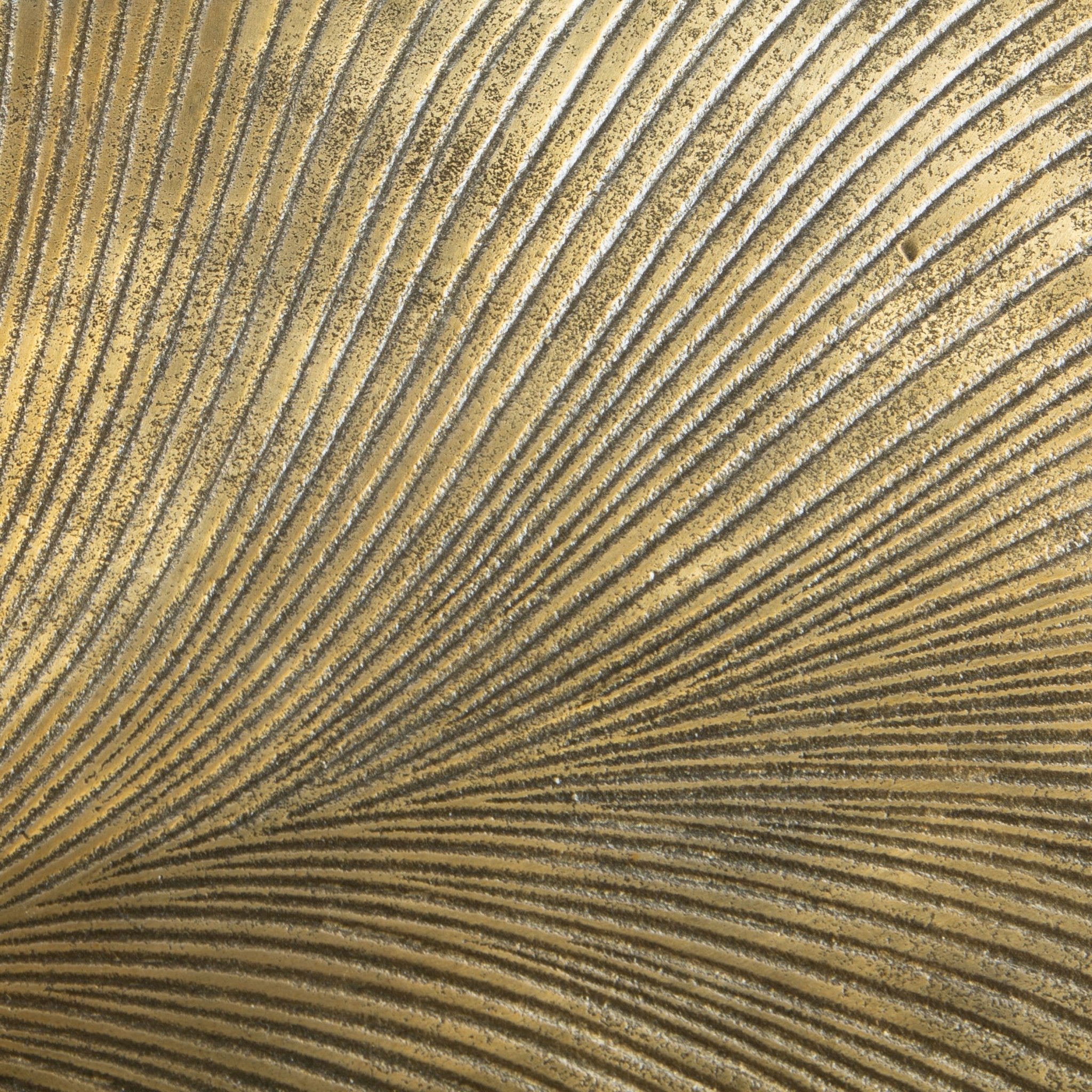 Gingko Coffee Table Antique Brass - Cozy Roots Decor