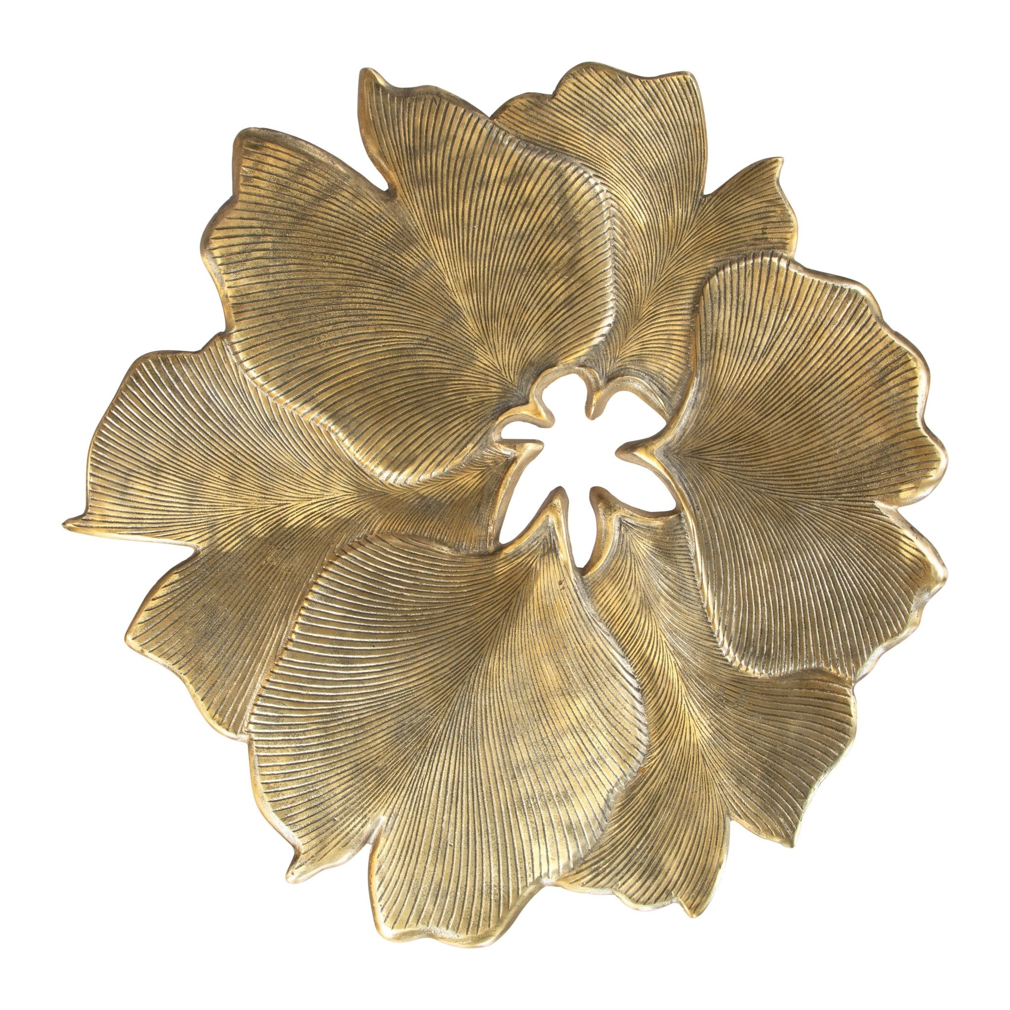 Gingko Coffee Table Antique Brass - Cozy Roots Decor