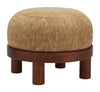 Gome Ottoman Oat Yellow - Cozy Roots Decor