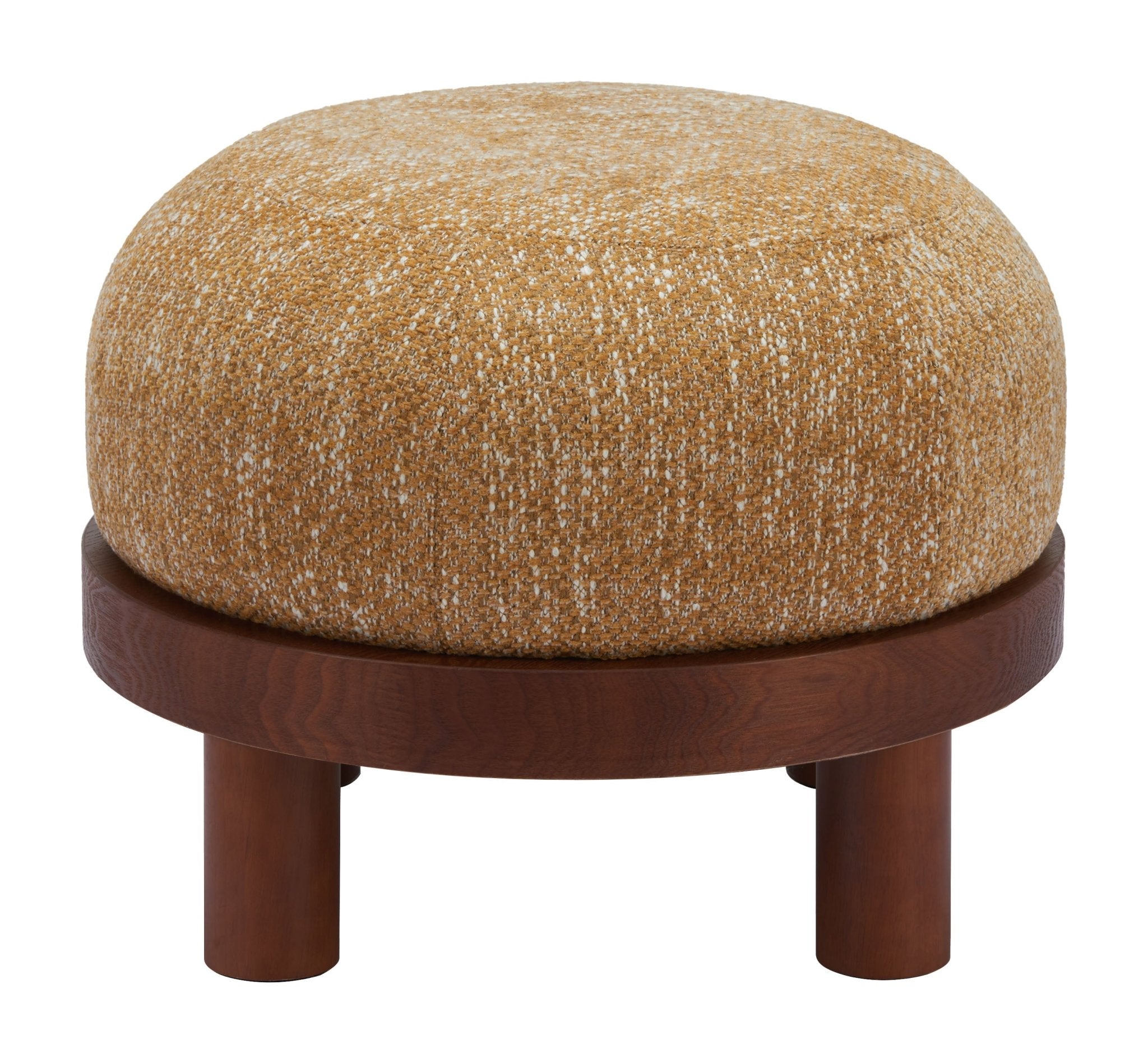 Gome Ottoman Oat Yellow - Cozy Roots Decor