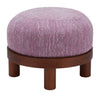 Gome Ottoman Wisteria Purple - Cozy Roots Decor