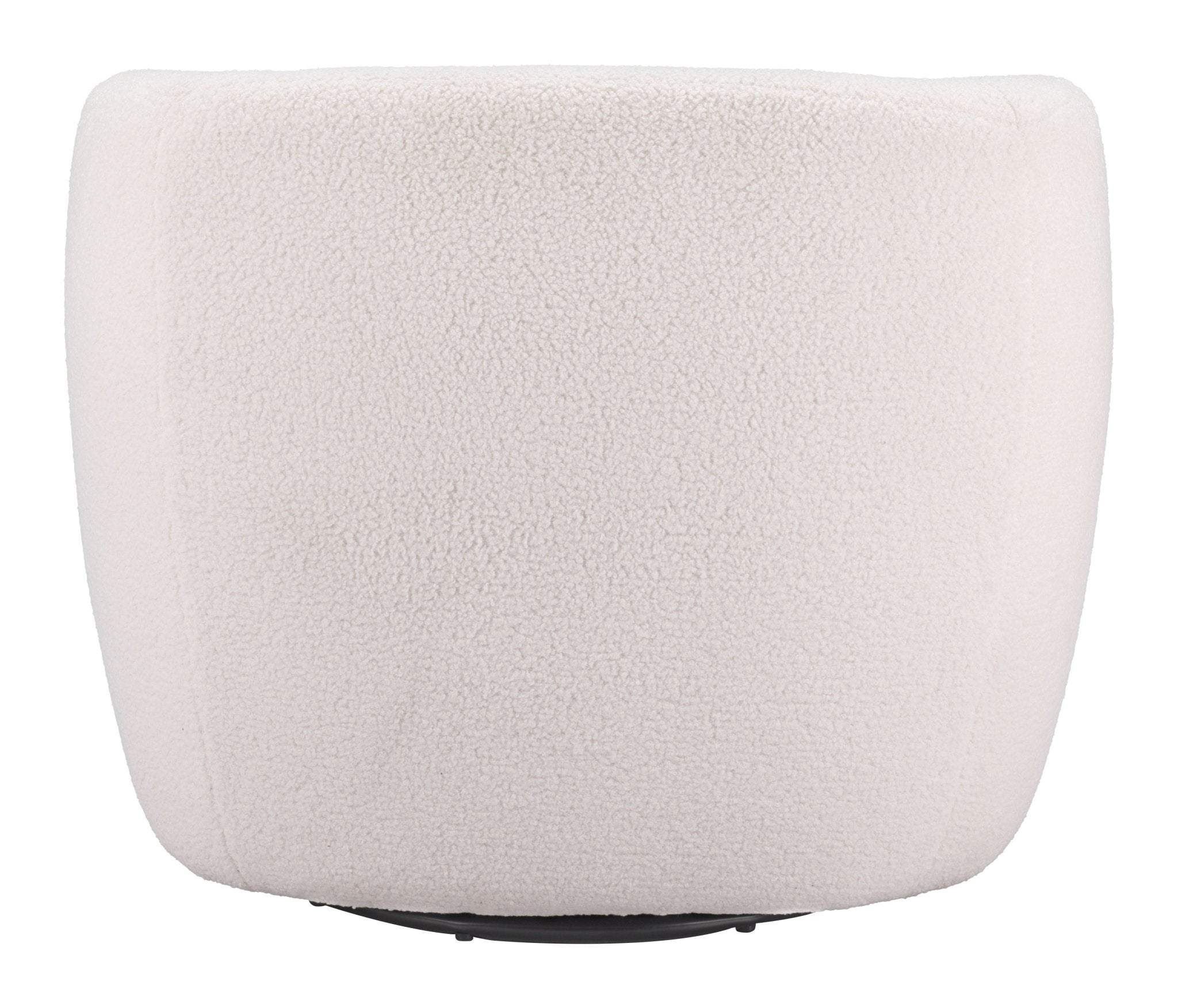 Govan Swivel Chair Ivory - Cozy Roots Decor