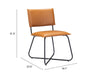 Grantham Dining Chair (Set of 2) Tan - Cozy Roots Decor