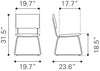 Grantham Dining Chair (Set of 2) Tan - Cozy Roots Decor