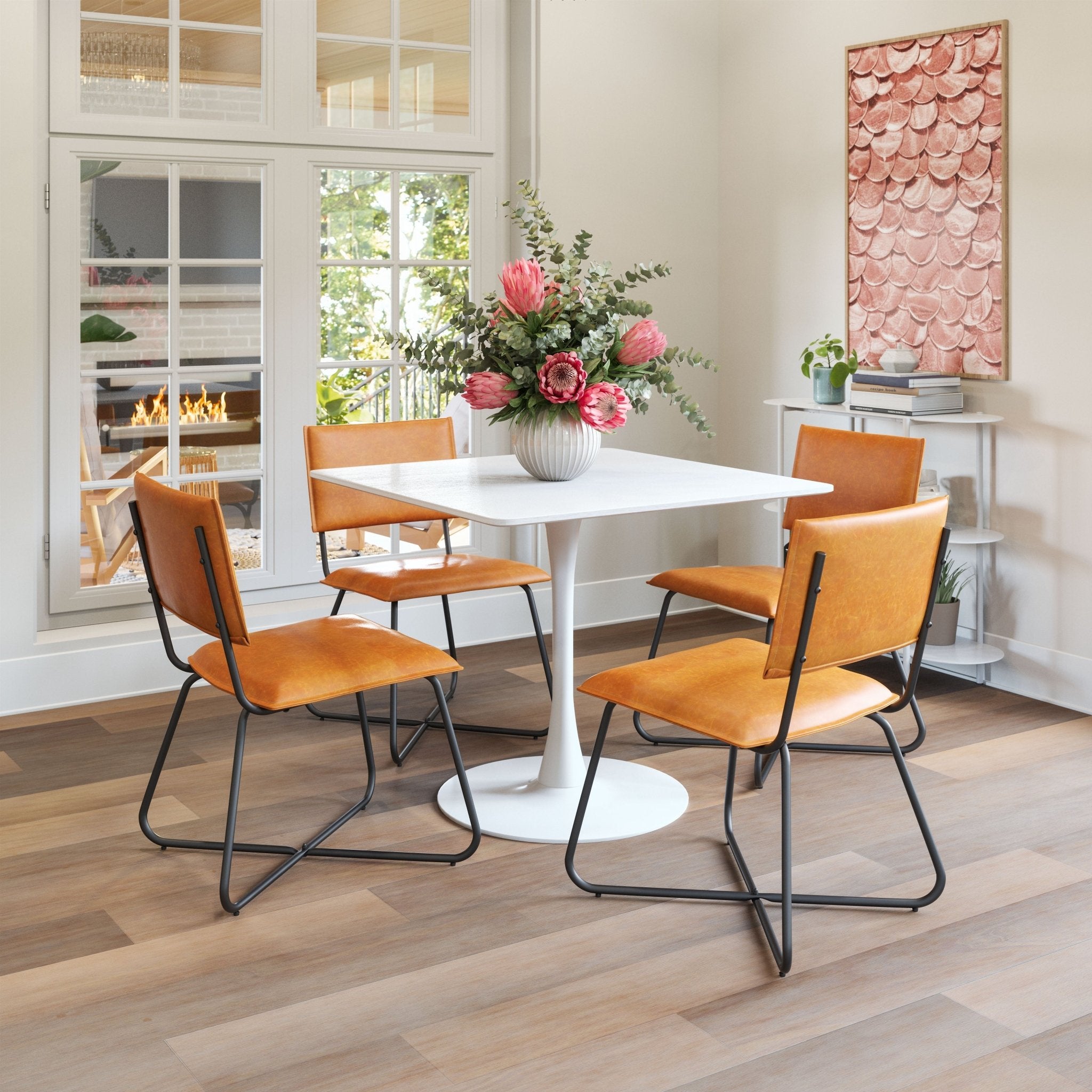 Grantham Dining Chair (Set of 2) Tan - Cozy Roots Decor