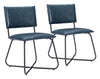 Grantham Dining Chair (Set of 2) Vintage Dark Blue - Cozy Roots Decor