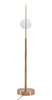 Griffith Floor Lamp Brass - Cozy Roots Decor