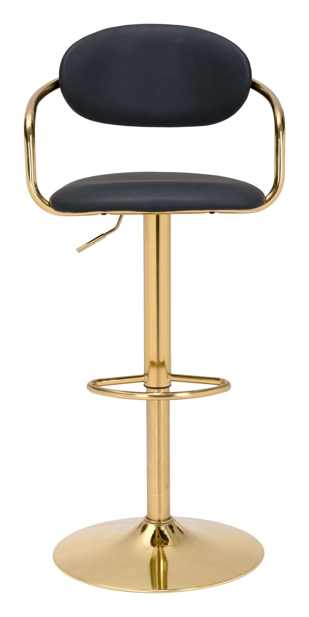 Gusto Barstool Black & Gold - Cozy Roots Decor