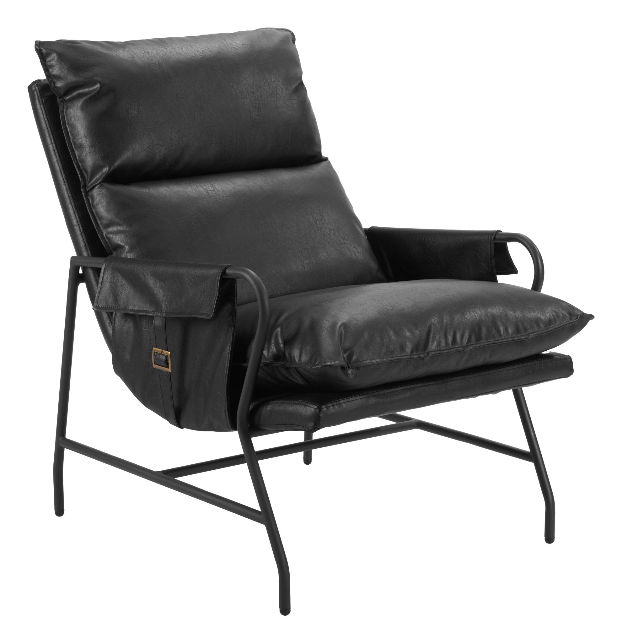 Halaus Accent Chair Black - Cozy Roots Decor