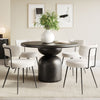 Hals Dining Table Black - Cozy Roots Decor