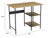 Harris Desk Brass & Black - Cozy Roots Decor