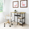 Harris Desk Brass & Black - Cozy Roots Decor