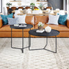 Harrison Coffee Table Set (2 - Piece) Black - Cozy Roots Decor