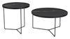 Harrison Coffee Table Set (2 - Piece) Black - Cozy Roots Decor