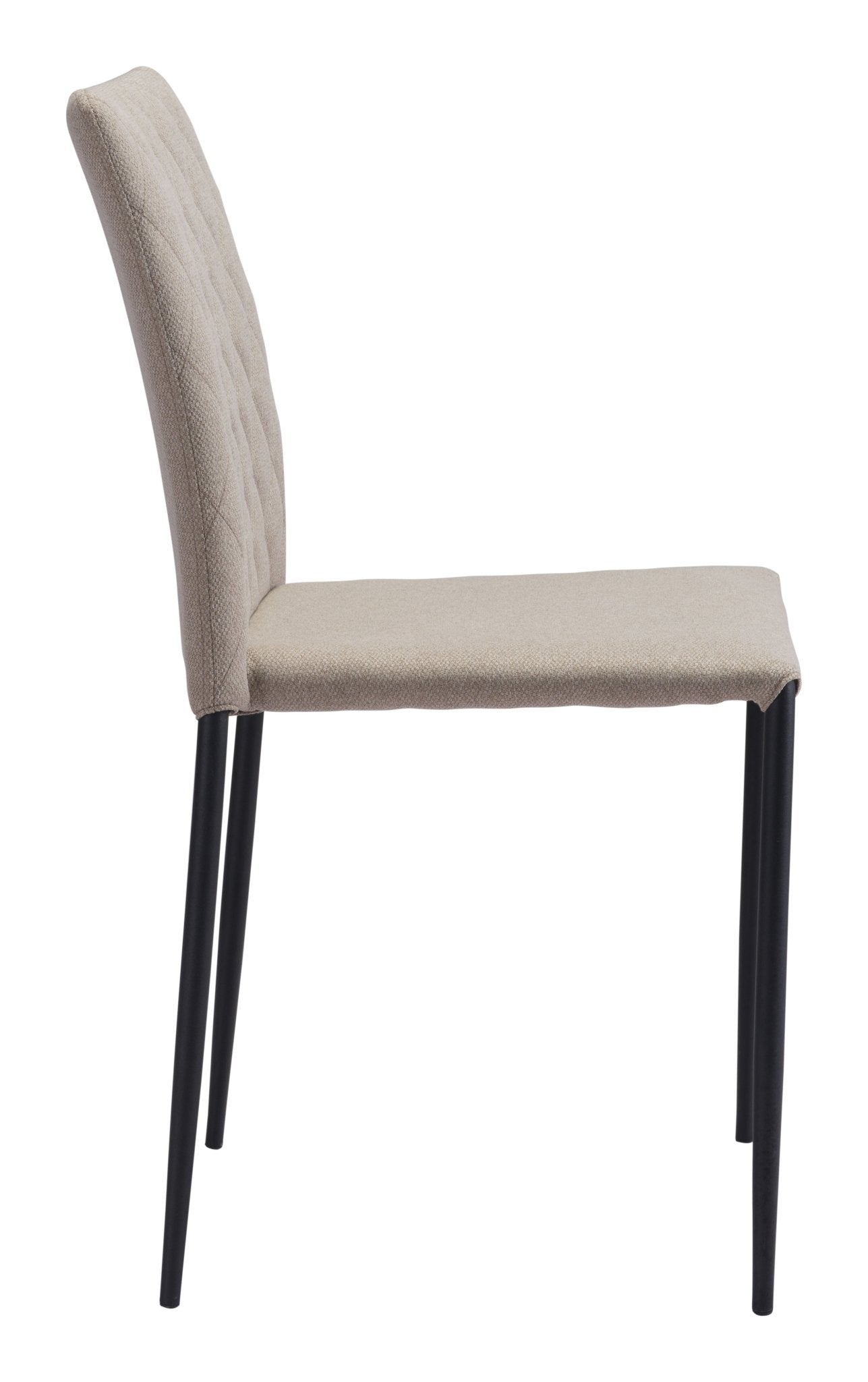 Harve Dining Chair (Set of 2) Beige - Cozy Roots Decor