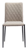Harve Dining Chair (Set of 2) Beige - Cozy Roots Decor
