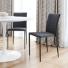 Harve Dining Chair (Set of 2) Gray - Cozy Roots Decor