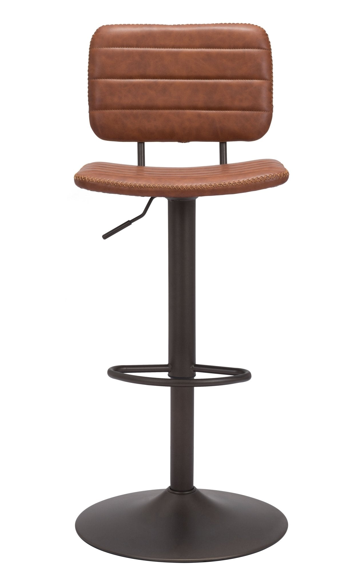 Holden Barstool Vintage Brown & Dark Bronze - Cozy Roots Decor