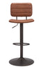 Holden Barstool Vintage Brown & Dark Bronze - Cozy Roots Decor