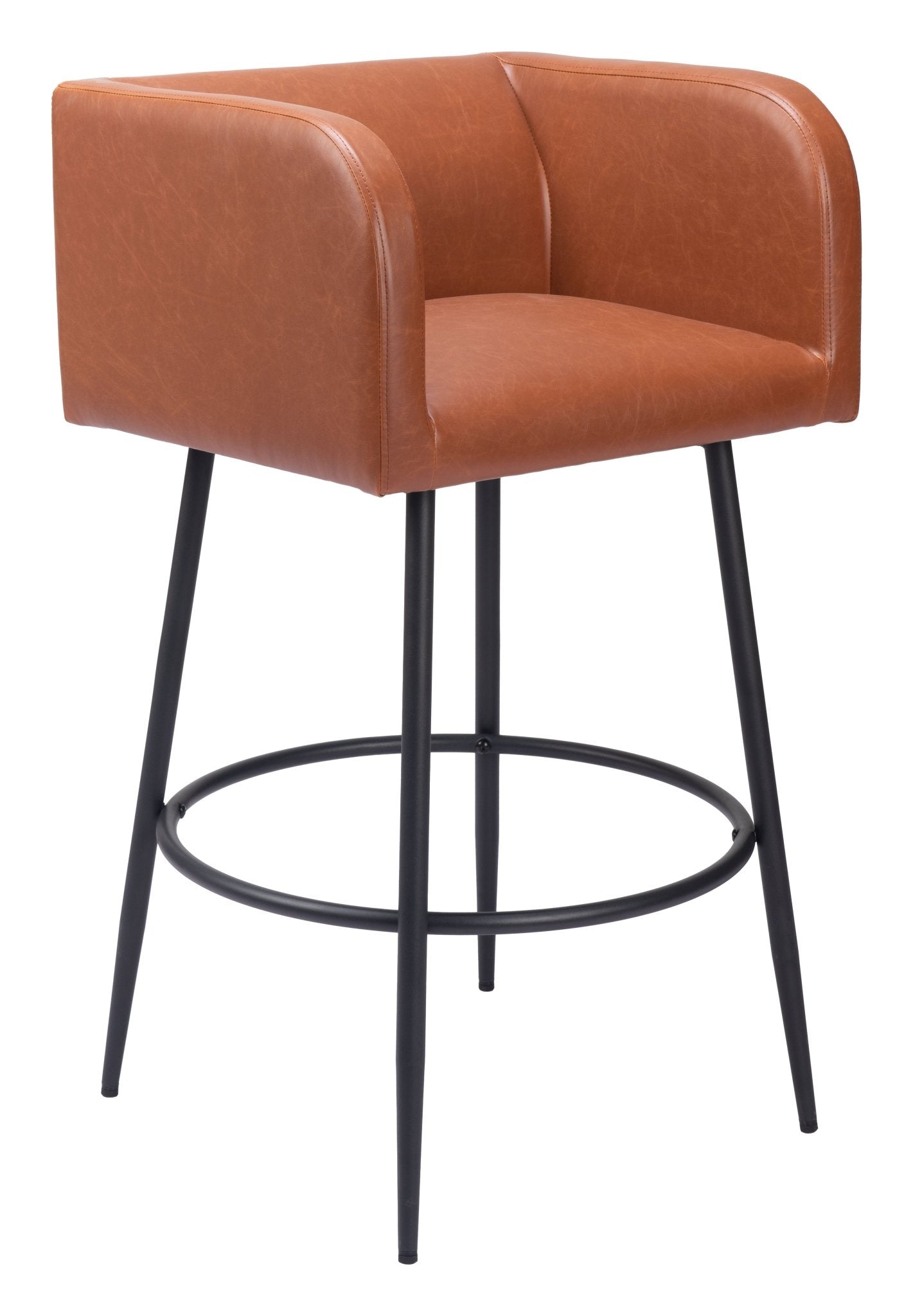 Horbat Barstool (Set of 2) Brown - Cozy Roots Decor