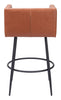 Horbat Barstool (Set of 2) Brown - Cozy Roots Decor