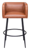 Horbat Barstool (Set of 2) Brown - Cozy Roots Decor