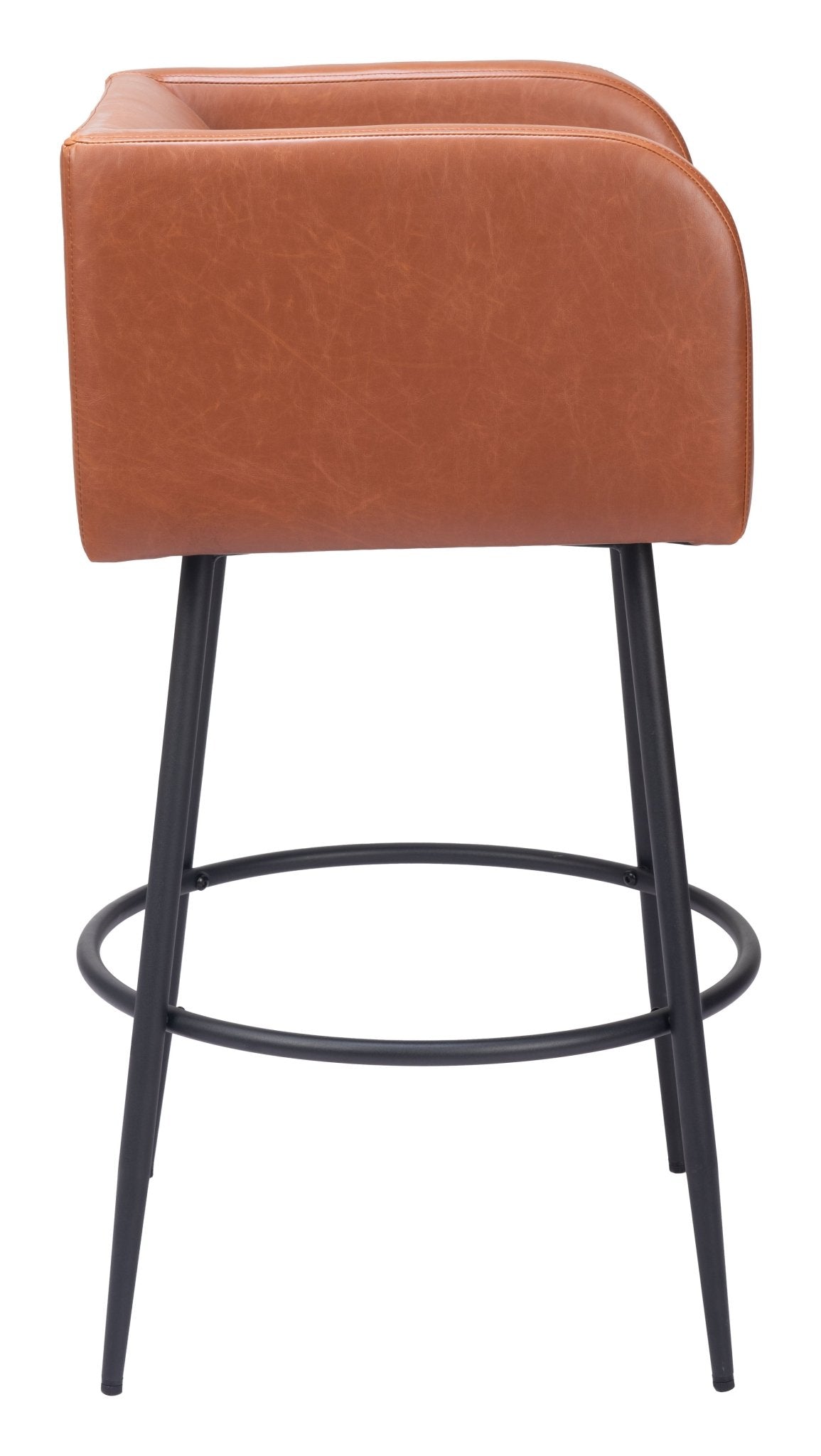 Horbat Barstool (Set of 2) Brown - Cozy Roots Decor
