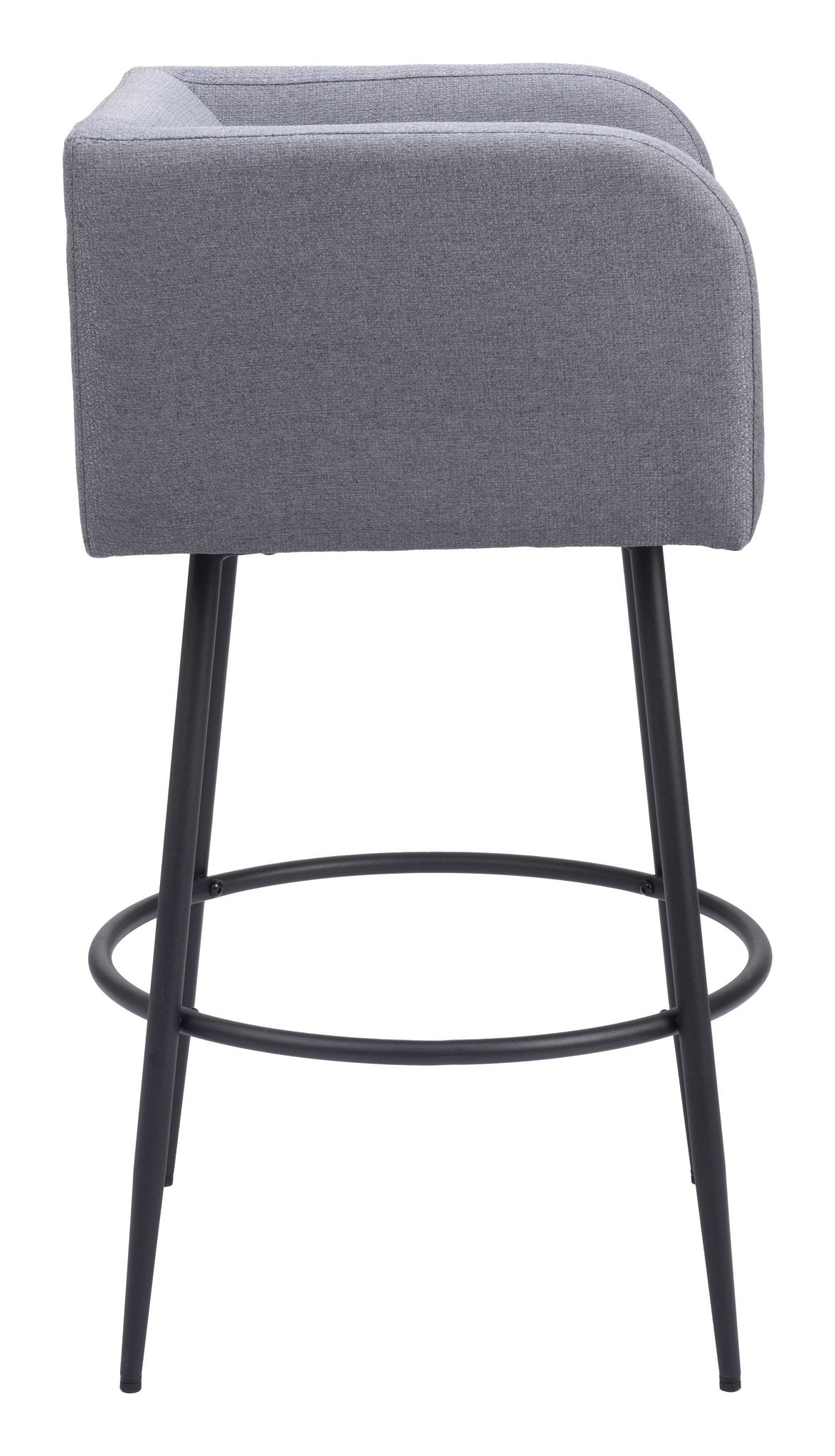 Horbat Barstool (Set of 2) Gray - Cozy Roots Decor