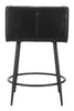 Horbat Counter Stool (Set of 2) Black - Cozy Roots Decor