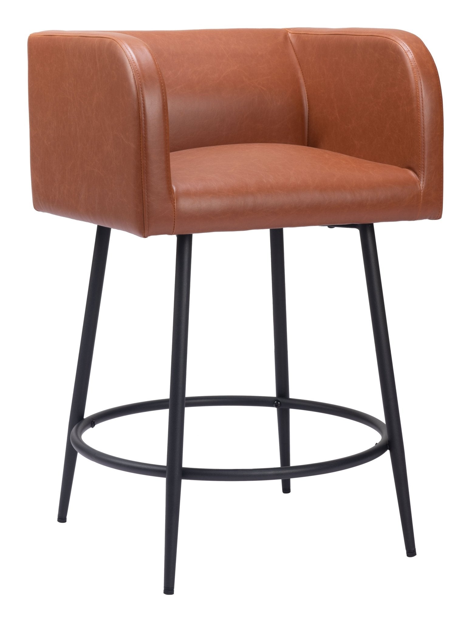 Horbat Counter Stool (Set of 2) Brown - Cozy Roots Decor