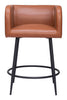 Horbat Counter Stool (Set of 2) Brown - Cozy Roots Decor