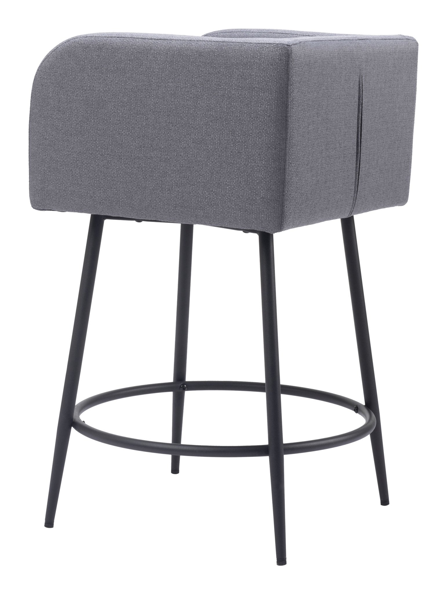 Horbat Counter Stool (Set of 2) Gray - Cozy Roots Decor