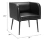 Horbat Dining Chair Black - Cozy Roots Decor