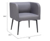 Horbat Dining Chair Gray - Cozy Roots Decor