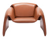 Horten Accent Chair Brown - Cozy Roots Decor