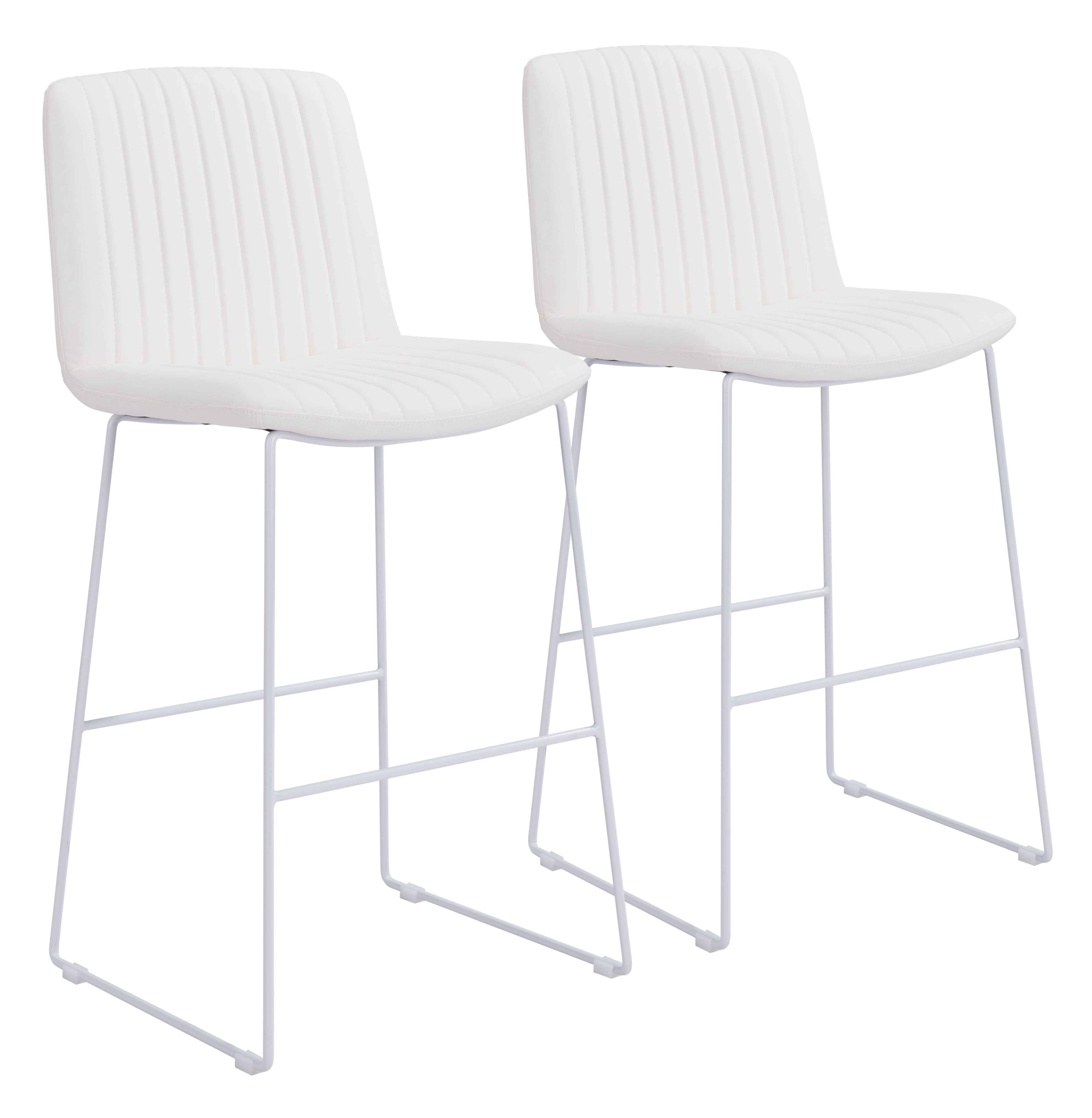 Mode Barstool (Set of 2) White