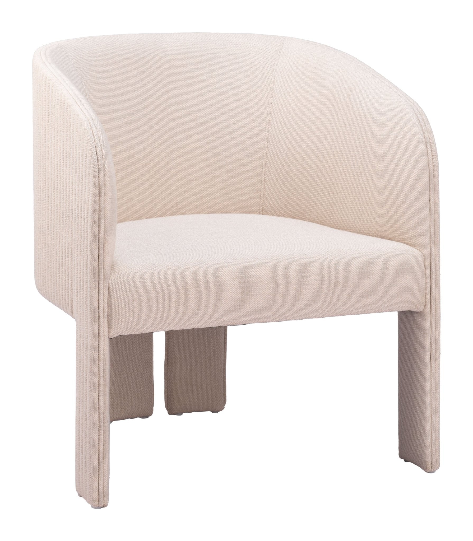Hull Accent Chair Beige - Cozy Roots Decor