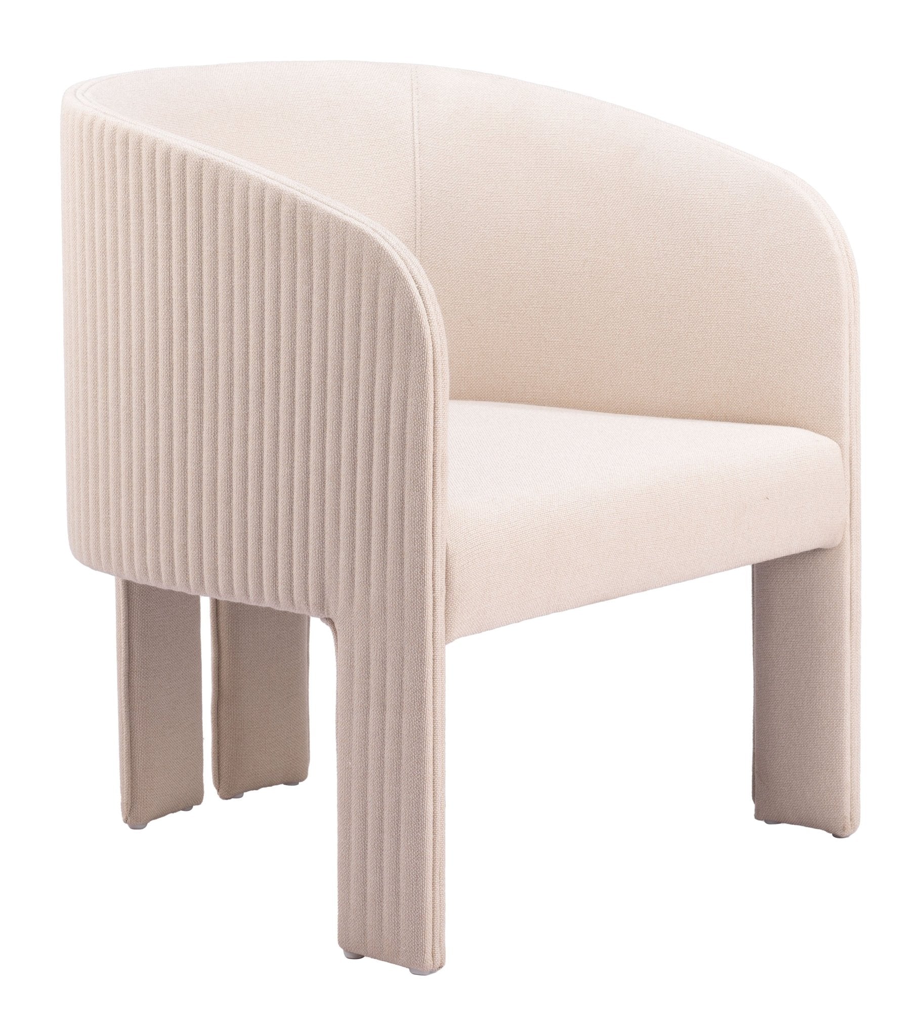 Hull Accent Chair Beige - Cozy Roots Decor