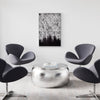 Industry Canvas Wall Art Silver & Black - Cozy Roots Decor