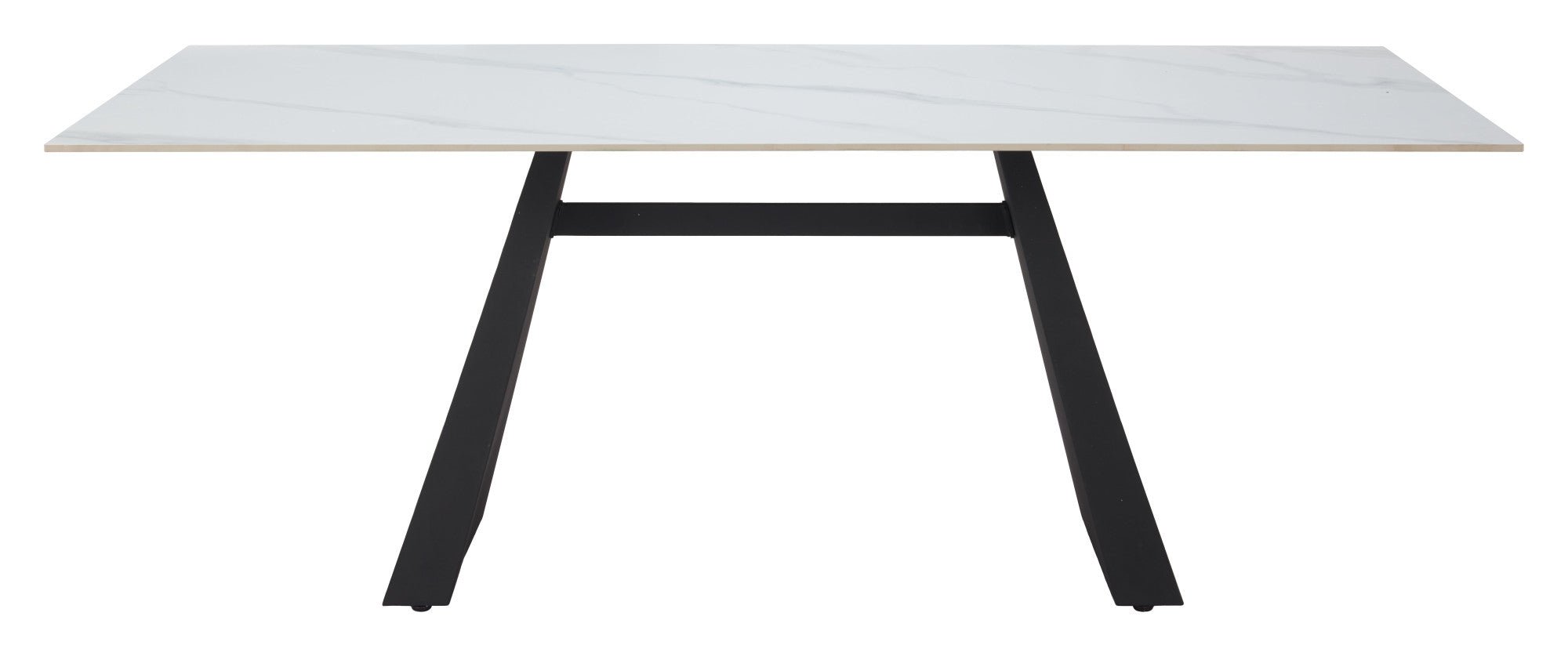 Inky Dining Table White - Cozy Roots Decor