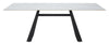 Inky Dining Table White - Cozy Roots Decor