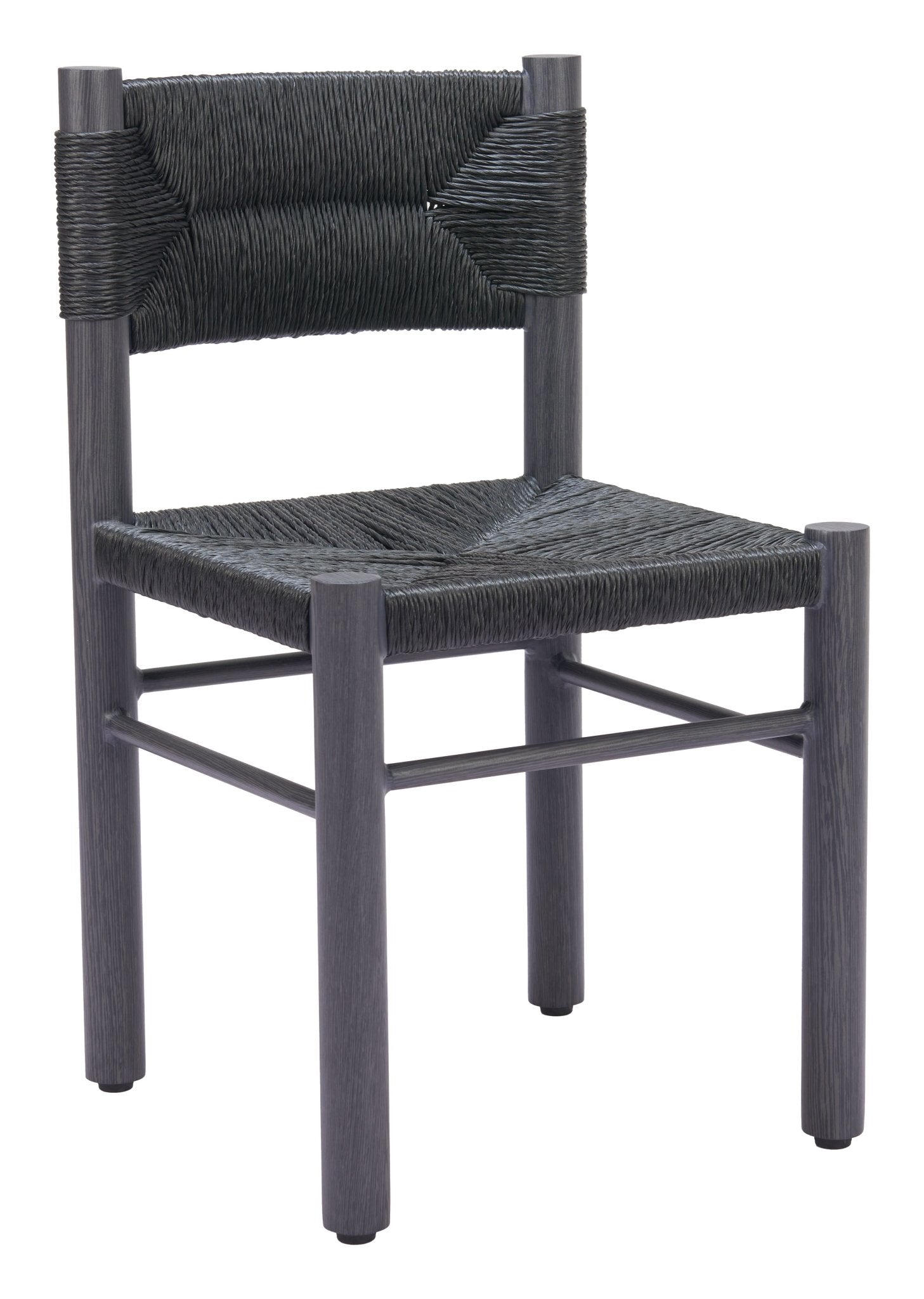 Iska Dining Chair (Set of 2) Black - Cozy Roots Decor