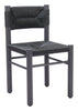 Iska Dining Chair (Set of 2) Black - Cozy Roots Decor