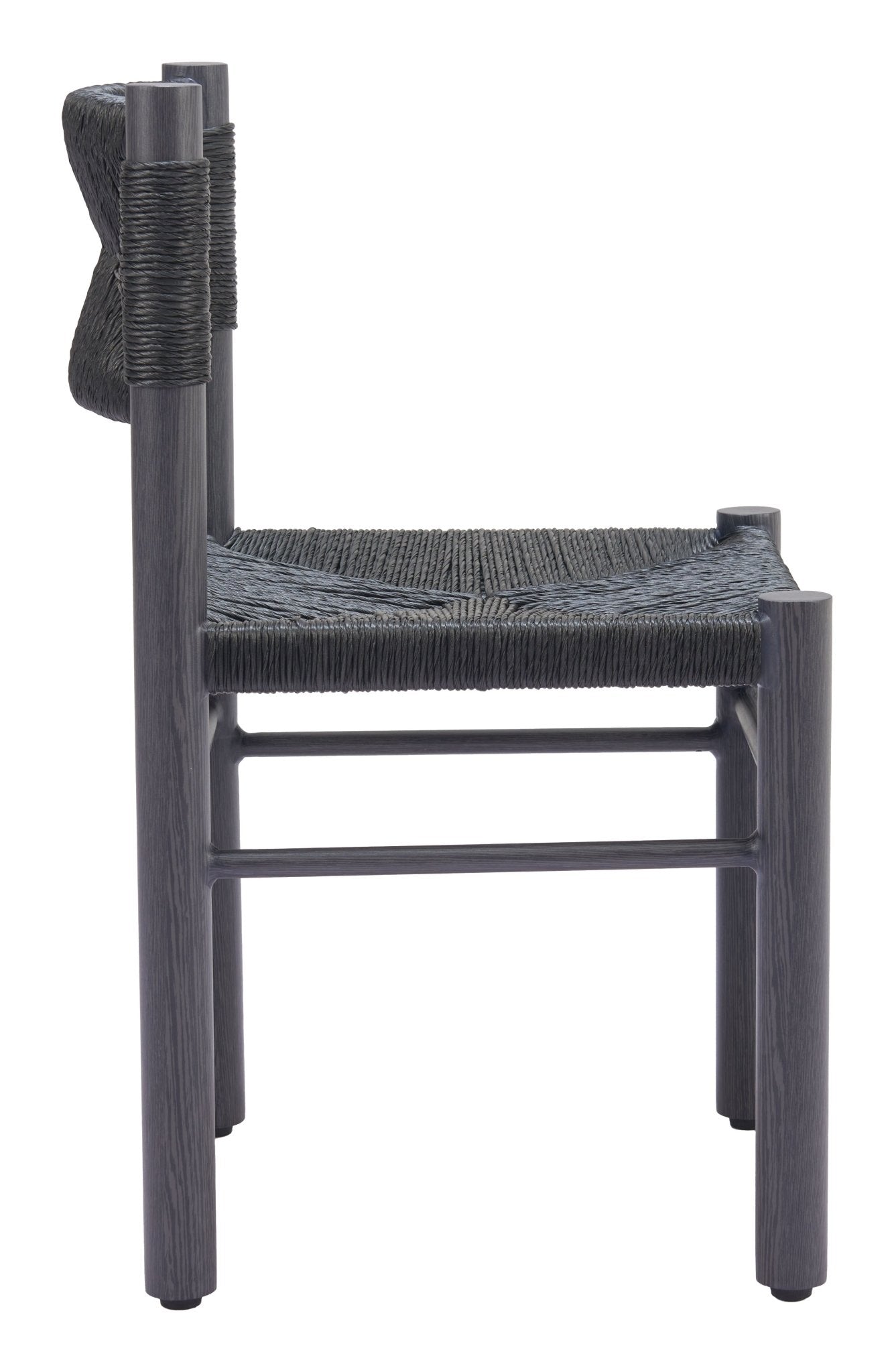 Iska Dining Chair (Set of 2) Black - Cozy Roots Decor