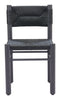 Iska Dining Chair (Set of 2) Black - Cozy Roots Decor
