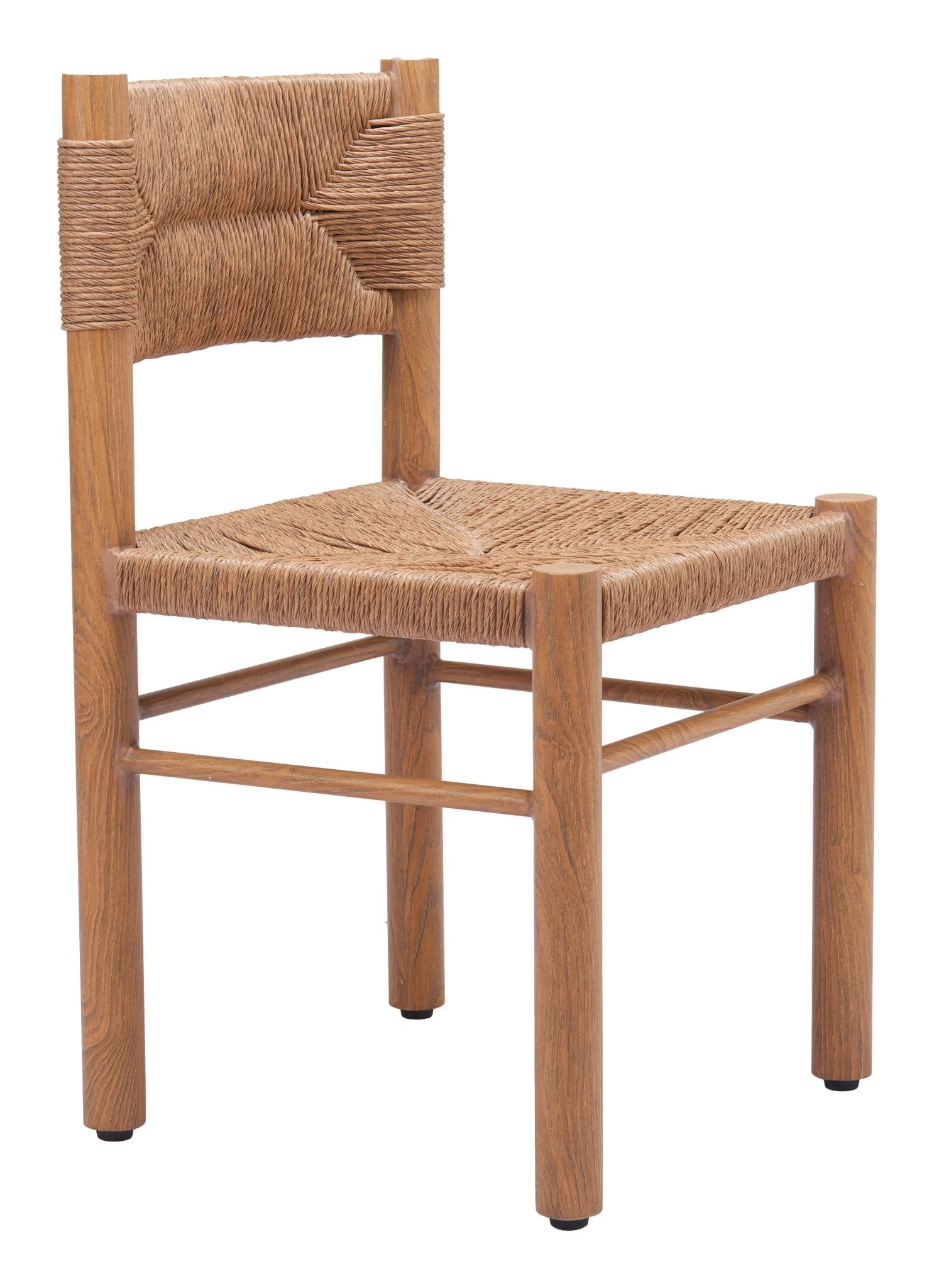 Iska Dining Chair (Set of 2) Natural - Cozy Roots Decor