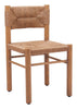 Iska Dining Chair (Set of 2) Natural - Cozy Roots Decor