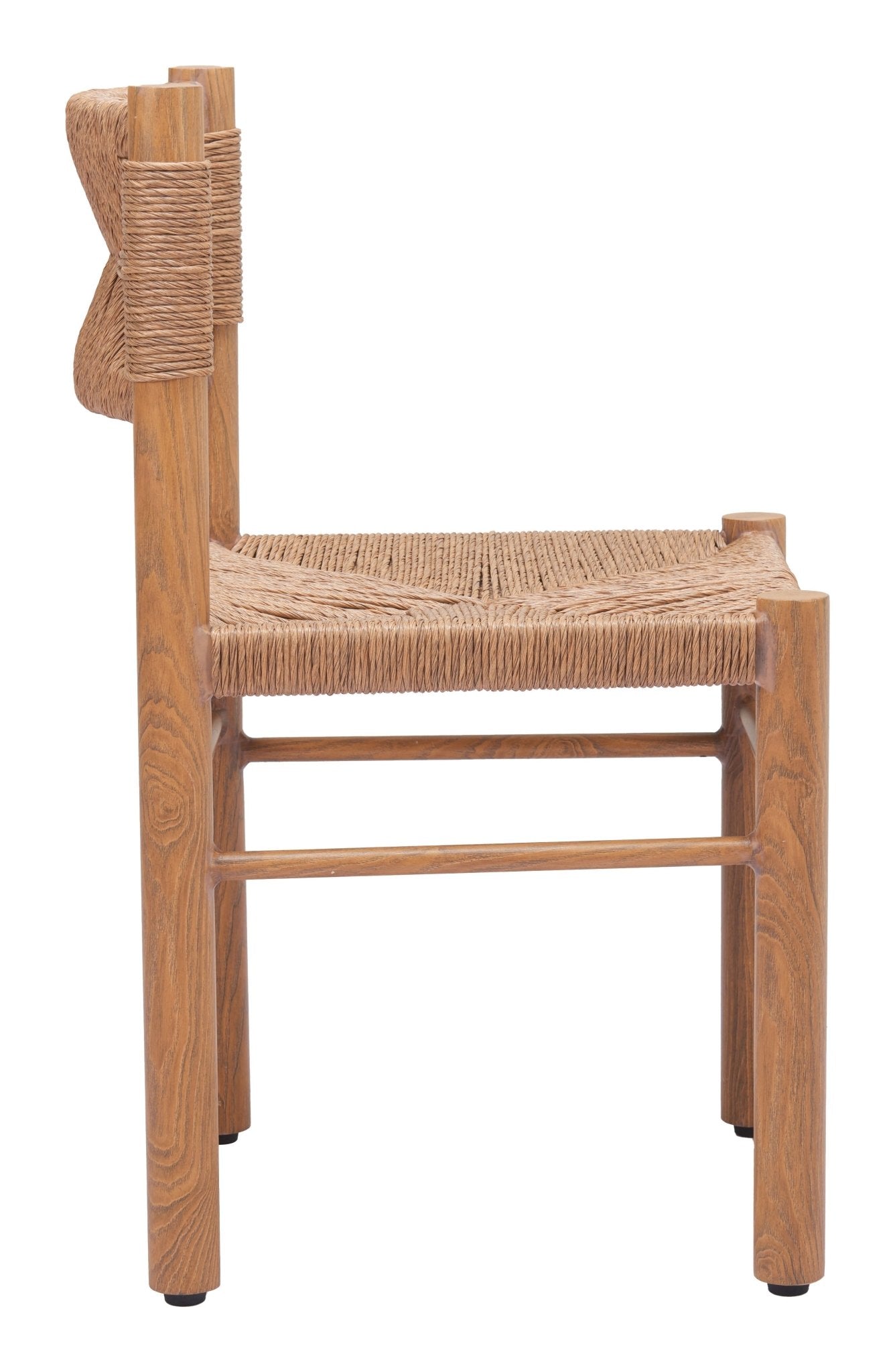 Iska Dining Chair (Set of 2) Natural - Cozy Roots Decor