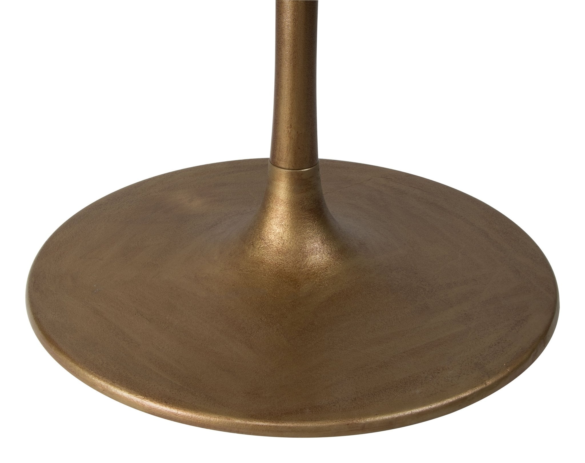 Ithaca Dining Table White & Gold - Cozy Roots Decor